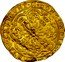 Netherlands 1/2 Noble ND KM# 11 Overijssel - Kampen City Standard Coinage CONCORDIA RES PARVAE CRESCVNT coin reverse
