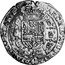 Netherlands 1/2 Patagon (24 Sols) Charles II 1689 KM# 66 ARCHID AVST DVX BVRG ET CO FLAN Z coin reverse