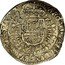 Netherlands 1/2 Patagon (24 Sols) (Philip IV) KM# 33 ARCHID AVST DVX BVRG CO FLAN Z C coin reverse
