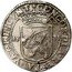 Netherlands 1/2 Rijksdaalder 1621 KM# 11.1 Utrecht Province CONCORDIA RES PARVAE CRESCVNT 16 21 coin reverse