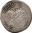 Netherlands 1/2 Roosschelling (3 Stuivers) Holland Province 1601 KM# 6 VIGILA TE DEO CONFID ENTES coin reverse