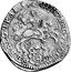 Netherlands 1/2 Rider Crowned Arms Utrecht 1660 KM# 45 MO NO ARG PRO CON FOE BELG TRAI coin obverse