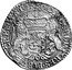 Netherlands 1/2 Rider Crowned Arms Utrecht 1660 KM# 45 CONCORDIA RES PARVAE CRESCVNT 1660 coin reverse