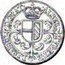 Netherlands 1/2 Souverain ou Lion D'or Albert and Elizabeth 1613 Hand KM# 36.1 ALBERTVS ET ELISABET D GRAT coin obverse