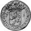 Netherlands 5 Stuivers 1692 KM# 70 Holland Province Standard Coinage MO NO ARGENT COMIT HOLL 1692 5 S coin obverse
