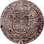 Netherlands 1/4 Patagon Albert and Elizabeth 1635 Tower KM# 47 ARCHID AVST DVX BVRG DOM TOR Z coin reverse