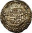Netherlands 1/4 Patagon (Spanish Netherlands Philip IV Cross) KM# 5 ARCHID AVST DVX BVRG CO ART ZC coin reverse