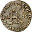 Netherlands 2 Deniers Albert and Elizabeth 1606 KM# 29 ARCHID AVS DVC BVRG ET BRA 1606 coin reverse