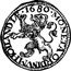 Netherlands 2 Guldens 1680 KM# 57 Holland Province Standard Coinage coin obverse
