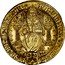 Netherlands 2 Rose Nobles Full Blown Rose ND KM# 14 ИOИ VIDI IVSTVM DERE И EC SEMEИ EI9 QVÆ PAИEM coin obverse