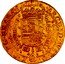 Netherlands 2 Souverains D'or Philip IV 1636 Angel face KM# 64.1 ARCHID AVST DVX BVRG BRAB Z C coin reverse