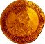 Netherlands 2 Souverains D'or Philip IV 1644 Hand KM# 74.1 PHIL IIII D G HISP ET INDIAR REX 16 44 coin obverse