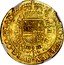 Netherlands 2 Souverains D'or Felipe IV 1644 KM# 51 ARCHID AVST DVX BVRG CO FLAN ZC coin reverse