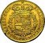 Netherlands 2 Souverains D'or Charles II 1689 Angel face KM# 101.1 ARCHID AVST DVX BVRG BRABAN Z C 16 89 coin reverse