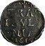 Netherlands 2 Stuivers Rampant Lion Overijssel 1619 KM# 19.1 TRAS ISVL NIA 1619 coin reverse