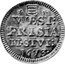 Netherlands 2 Stuivers Without arrows. 1673 KM# 61 WEST FRISIA II STVI 1673 coin reverse