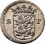 Netherlands 2 Stuivers 1676 KM# 72 West Friesland Provincial Coinage B P coin obverse
