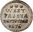 Netherlands 2 Stuivers 1676 KM# 72 West Friesland Provincial Coinage WEST FRI SIA 2 STUYVERS 1676 coin reverse