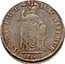 Netherlands 3 Guldens 1698 KM# 93 Overijssel - Deventer City Standard Coinage HAC NITI MVR HAN CTVEMVR 1698 coin reverse