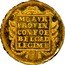 Netherlands 4-1/2 Ducats 1673 KM# 14 Holland - Amsterdam City Trade Coinage MO AVR PROVIN CONFOE BELG AD LEG IMP coin reverse
