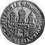 Netherlands Arendrijksdaalder KM# 21 Overijssel - Kampen City Standard Coinage MONE NOCIVITATIS IMPE CAMPENSIS 16 14 coin obverse
