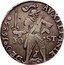 Netherlands Daalder 1685 Dog KM# 82 Overijssel - Deventer City Standard Coinage coin reverse