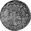 Netherlands Daalder 1685 Rosette KM# 88 Overijssel - Zwolle Commune Standard Coinage MO NO ARG CIVIT ZWOL 1685 30 ST coin obverse