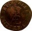 Netherlands Denier Albert and Elizabeth 1607 Legend varieties exist for 1607 KM# 28 ALBERTVS ET ELISABET D G coin obverse