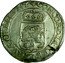 Netherlands Ducat 1672 Cinquefoil KM# 47 West Friesland Province Standard Coinage CONCORDIA RESPARVAE CRESCVNT coin reverse