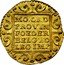 Netherlands Ducat Armored Knight Holding Bundle of Arrows 1674 Agnus Dei KM# 7.3 MO ORD PROVIN FOEDER BELGAD LEGIMP coin reverse