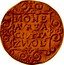 Netherlands Ducat (Ferdinand II) KM# 34 MONE AVREA CIVITA ZWOL coin reverse