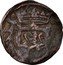 Netherlands Duit Overijssel Province 1628 KM# 22 coin obverse