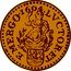 Netherlands Duit 1637 KM# 14b Zeeland Province Standard Coinage EMERGO 1604 LVCTOR ET coin reverse