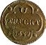 Netherlands Duit 1657 KM# 43.1 Utrecht City Standard Coinage U TRECHT 1657 coin reverse
