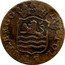 Netherlands Duit Zeelandia 1797 KM# 5 LUCTOR ET EMERGO coin reverse