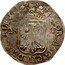 Netherlands Florijn Crowned Imperial Eagle Overijssel 1684 Dog KM# 79 FLOR ARG CIV DAVENTRIAE 1 6 8 4 28 ST coin obverse