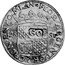 Netherlands Florijn ND KM# 53.7 Groningen & Ommeland Province Countermarked Coinage OMLAN FLOR ARGENT ORD GRONEN coin obverse