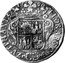 Netherlands Florijn ND KM# 69.15 Holland Province Countermarked Coinage FLOR ARG CV ZVTPHANIAE 16 90 coin reverse