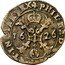 Netherlands Gigot (Philip IV) KM# 38 PHIL IIII D G HISP ET INDIAR REX 16 26 coin obverse