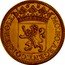 Netherlands Gulden Standing Female Figure Holland Province 1681 KM# 61a MO NO ARGENT COMIT HOLL 1681 coin obverse