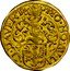 Netherlands Goudgulden ND Mintmark clover or lilly KM# 33 Overijssel - Deventer City Trade Coinage MO NO AV LI CI DAVENT coin obverse