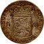 Netherlands Gulden Standing Figure Holland Province 1763 KM# 73 MO ARG ORD FAED BELG HOLL I G coin obverse