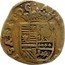 Netherlands Liard Albert and Elizabeth 1609 KM# 30 ALBERTVS ET ELISABET D G coin obverse