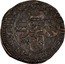 Netherlands Liard Philip IV 1627 KM# 7 PHIL IIII DEI HISP ET INDIAR REX coin obverse