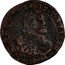 Netherlands Liard Philip IV 1637 KM# 19 PHIL IIII D G HISP REX 1637 coin obverse