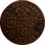 Netherlands Liard Charles II 1692 KM# 93.1 ARCHID AVST DVX BVRG BRAB ZC coin reverse