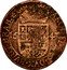 Netherlands Liard (Philip IV) KM# 62.1 PHIL IIII D G HISP ET INDIAR REX 16 43 coin obverse