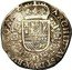 Netherlands Patagon Philip IV 1627 KM# 4 ARCHID AVST DVX BVRG CO ART Z coin reverse