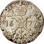 Netherlands Patagon Charles II 1677 KM# 81.1 CAROL II D G HISP ET INDIAR REX 16 77 coin obverse