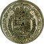 Netherlands Patagon Charles II 1694 KM# 107.2 ARCHID AVST DVX BVRG BRABAN Z C 16 94 coin reverse
